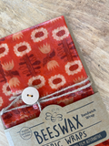 Beeswax Fabric Wraps - Sandwich Wrap/Pecyn Brechdanau Organic
