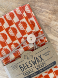 Beeswax Fabric Wraps - Sandwich Wrap/Pecyn Brechdanau Organic