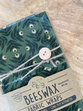 Beeswax Fabric Wraps - Sandwich Wrap/Pecyn Brechdanau Organic