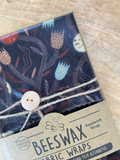 Beeswax Fabric Wraps - Sandwich Wrap/Pecyn Brechdanau Organic