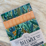 Beeswax Fabric Wraps - Kitchen Pack/Pecyn Cegin Organic