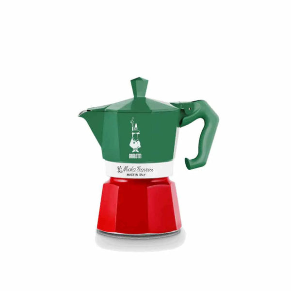 Bialetti Moka Express Aluminium Stove Top Coffee Maker 3 Cup Exclusive Italia
