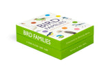 Bird Families Playing Cards by Mike Unwin box, shown from the side
