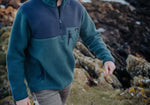 Bleubird Polar Fleece in the colour Teal 