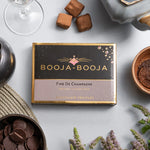 Showing a box of Booja-booja Fine De Champagne - Chocolate Truffles - 92g