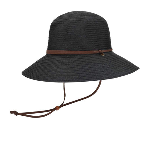 CTR WANDERLUST Breeze Crushable Straw Hat – Black