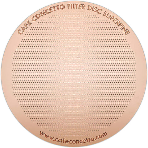 Cafe Concetto Filter Disc Rose Gold - Superfine