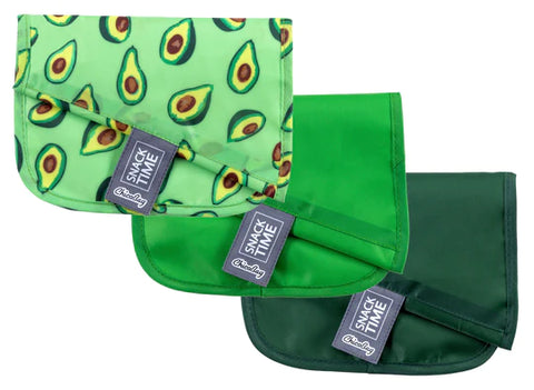 ChicoBag Snack Time Reusable Bags in Avocado
