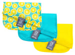 ChicoBag Snack Time Reusable Bags in Lemons