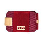 Chums Bandit Bi-Fold Wallet in the colour brick