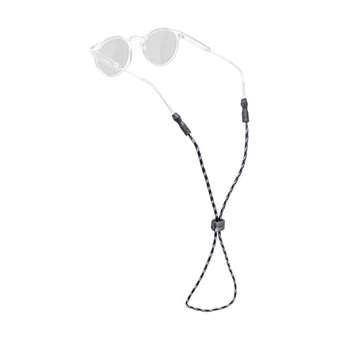 Chums Universal 3mm Rope Fit Retainer in the colour black silver
