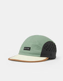 Coal Provo 5 Panel Cap in the colour Sage/Black