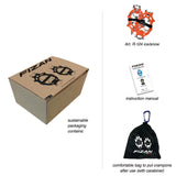 Fizan Crampons Ice/Snow packaging, instruction manual and bag. 