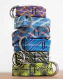 Dirtbags Upcycled Rope Belt showing an assortment of colour options