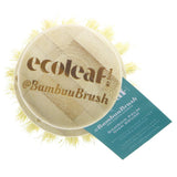 Ecoleaf Bamboo Palm Dish Washing Brush shown from the top