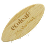 Ecoleaf Bamboo Vegetable Brush shown from the topside