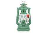 Feuerhand Baby Special 276 Hurricane Lantern in the colourSage Green