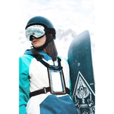 Fidlock Chest Bag - Dry Bag - Black/Transparent on a showboarder