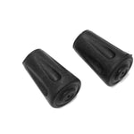Fizan Rubber Pavement Tip with Steel Ring - Pair