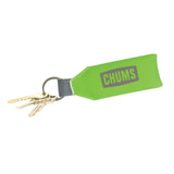 Green Neo Keychain shown with keys