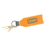 Orange Neo Keychain shown with keys