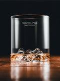 Gilded Peaks Scafell Pike Glass Tumbler and Coaster