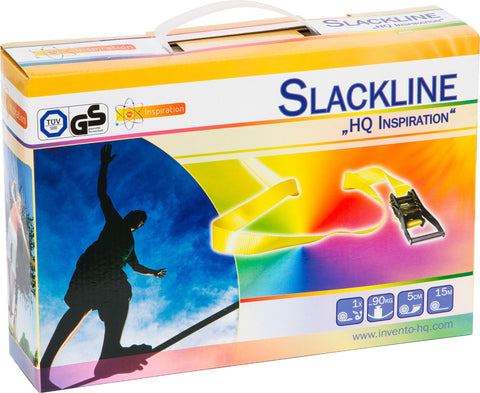 HQ Slackline in the colour yellow