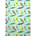 Hanah Canoes Tea Towel 71x51cm