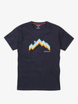Howies Men's Mountain Man Rider design on an Organic Mr T-shirt