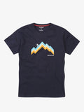 Howies Men's Mountain Man Rider design on an Organic Mr T-shirt