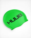 Huub Silicone Swim Cap in fluo green