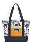 KAVU Boat Bag in the colour BW Fronds, shown from the front