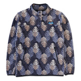 KAVU Cavanaugh Fleece in Leaf Layout, shown from the front