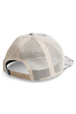 KAVU Above Standard Trucker Hat in the colour Natural Bloom, shown from the back