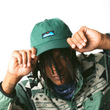 KAVU BallardCap in Palm Leaf shown on model