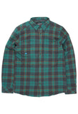 KAVU Big Joe Shirt in the colour Hemlock Hook, shown from the front