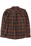 KAVU Big Joe Shirt in the colour mahogany brown shown from the 