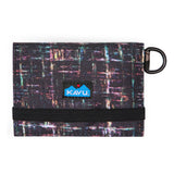KAVU Billings Wallet in the colour Tweedish, shown from front