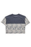 KAVU Bondi T-Shirt in the colour Natural Bloom, shown from the back