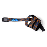 KAVU Burly Belt in the colour Desert Rust, shown from the front