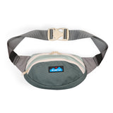 KAVU Canvas Spectator Bag  in the colour alpine lake shown from the front