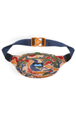 KAVU Canvas Spectator Bag  in the colour brush meadow shown from the front