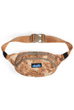 KAVU Canvas Spectator Bag  in the colour dream trail shown from the front