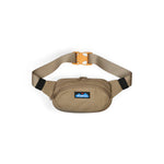 KAVU Canvas Spectator Bag  in the colour Olive shown from the front