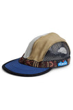 KAVU Capn Softbill Hat in the colour Storm Brew, shown from the side