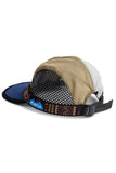 KAVU Capn Softbill Hat in the colour Storm Brew, shown from the back