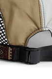 KAVU Capn Softbill Hat in the colour Storm Brew, shown up close from the back fastening