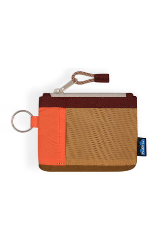 KAVU Caskstash Wallet in the colour harvest glow shown from the front