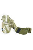 KAVU Cattle Point Bag in the colour Calm Palm, shown from the side