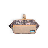 KAVU Cattle Point Bag in the colour quiet wildflowers shown from the front